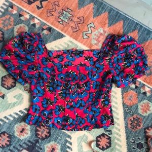 Nasty Gal off the shoulder blouse